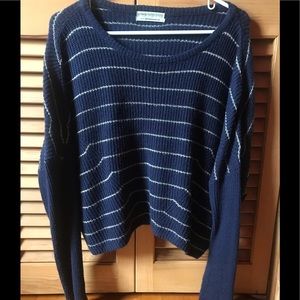 Urban Outfitters Indigo Striped Sweater Small